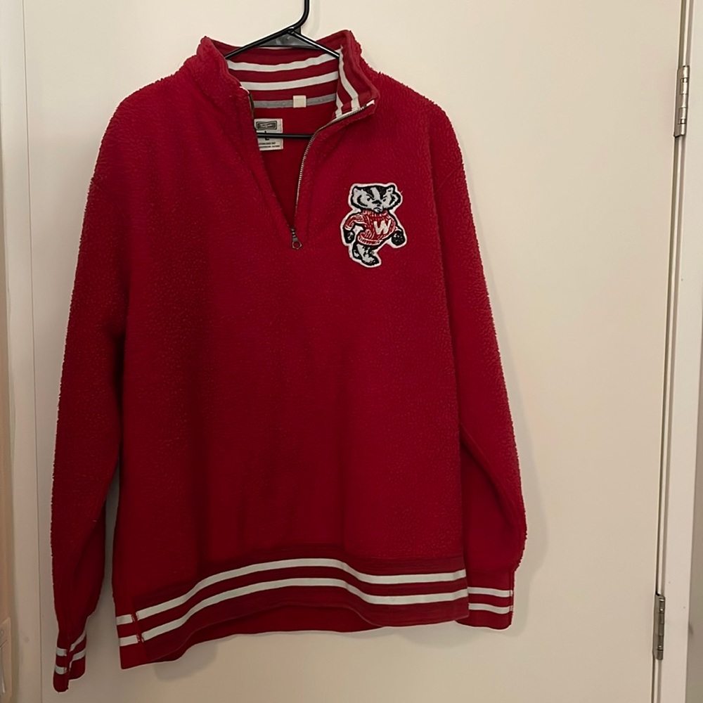 Wisconsin Badgers Fuzzy Q Zip
